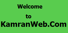 Welcome to KamranWeb.Com